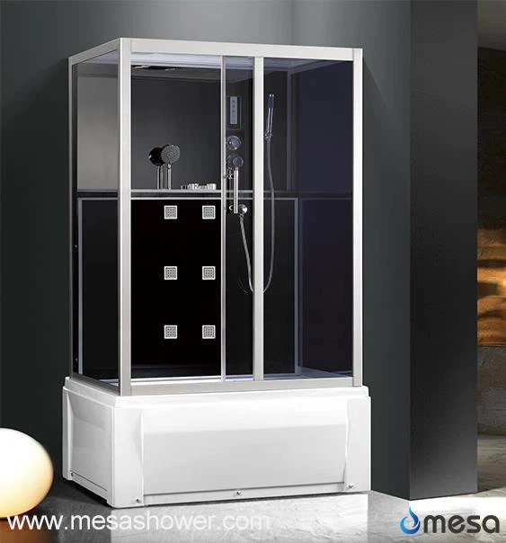 Велики стаклени кутак за купатило и туш кубика за продају