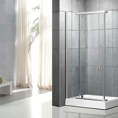 Нови дизајн купатила Правоугаони угао туш врата